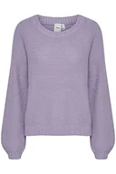 Swetry damskie - ICHI Damski sweter Ihnoelle Ls, 1738171 / Daybreak Melange, S - miniaturka - grafika 1
