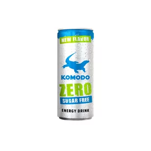 Komodo Napój energetyczny bez cukru Zero Sugar free 250 ml - Napoje energetyczne i izotoniczne - miniaturka - grafika 1