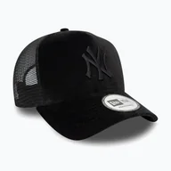 Czapki damskie - Czapka z daszkiem New Era Diamante Velour Trucker New York Yankees black WYSYŁKA W 24H 30 DNI NA ZWROT - miniaturka - grafika 1