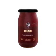 Miód - Miód malina-kruszyna 1,1 kg Pasieka Dziadka Brunona - miniaturka - grafika 1