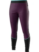 Spodnie sportowe damskie - DYNAFIT Legginsy funkcyjne "ALPINE HYBRID" w kolorze fioletowo-czarnym - miniaturka - grafika 1