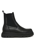 Botki męskie - Guess Sztyblety FMFFER LEA10 Czarny - miniaturka - grafika 1