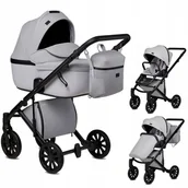 Torebki damskie - Anex Wózke Wielofunkcyjny 2w1 E-type Marble Torba Plecak Akcesoria - miniaturka - grafika 1