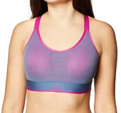 Biustonosze - Under Armour Stanik Biustonosz Sportowy UA Infinity Mid Run 1361032470 SM - miniaturka - grafika 1