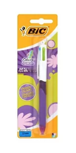 BIC Długopis 4 Colours Grip Fashion (12szt) - Długopisy - miniaturka - grafika 1