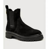 Botki damskie - Gant Skórzane sztyblety Aligrey - miniaturka - grafika 1