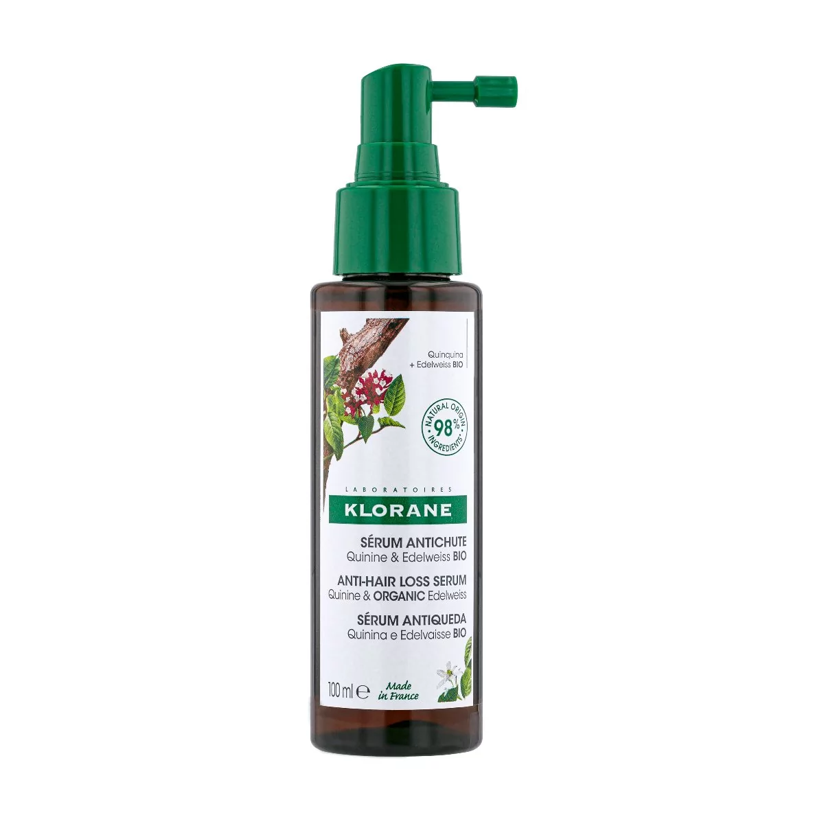 Klorane Klorane - Serum przeciw wypadaniu włosów z Chininą i Organiczną Szarotką 100ml