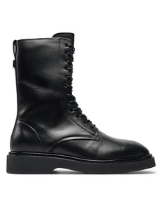 Calvin Klein Botki HW0HW02181 Czarny - Botki damskie - miniaturka - grafika 1