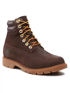 Buty zimowe męskie - Timberland Kozaki 6in Wr Basic TB0A2DB4V131 Brązowy - grafika 1