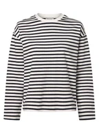 Bluzy damskie - Marie Lund Bluza damska Kobiety niebieski|biały w paski, S - miniaturka - grafika 1