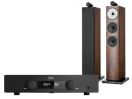 Zestawy stereo - Hegel H150 (czarny) + 703 S3 (mokka) - miniaturka - grafika 1