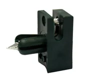 Akcesoria do ogrodzeń - PRZELOTKA DRUTU MOCOWANA NA BOLEC PD/B SZARA - miniaturka - grafika 1