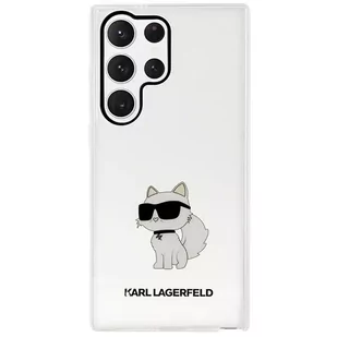 Etui ochronne na telefon Karl Lagerfeld KLHCS23LHNCHTCT do Samsung Galaxy S23 Ultra S918 transparent hardcase Ikonik Choupette - Etui i futerały do telefonów - miniaturka - grafika 3