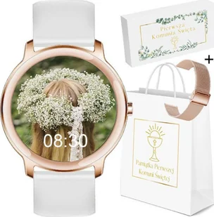 Zegarek dziecięcy RUBICON SMARTWATCH - r. złoty  komunia - Zegarki dla dzieci - miniaturka - grafika 2