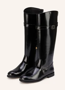 Boss Kozaki Lycia schwarz - Kozaki damskie - miniaturka - grafika 1