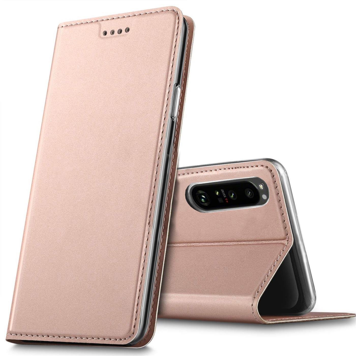 Pokrowiec na telefon komórkowy Sony Xperia 1 III Book Etui ochronne Slim Flip Cover Case