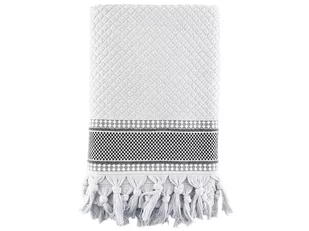 Ręcznik bawełniany łazienkowy Miss Lucy Belarda 70x140 cm szaroniebieski - Ręczniki - miniaturka - grafika 1