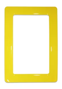 Magnetyczna ramka samoprzylepna rozm.12.3x8.1cm - żółta - Ramki na zdjęcia - miniaturka - grafika 1