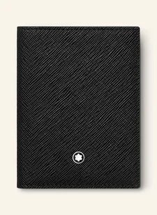 Montblanc Etui Na Karty Ze Skóry Saffiano Sartorial schwarz - Etui na dokumenty i karty - miniaturka - grafika 1