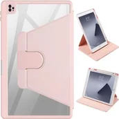 Etui do tabletów - Etui do iPad Air4 11" Różowe Obrotowe z Miejscem na Rysik - miniaturka - grafika 1