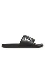 Klapki i japonki męskie - EA7 Emporio Armani Klapki 7X000108 AF15118 UC001 Czarny - miniaturka - grafika 1