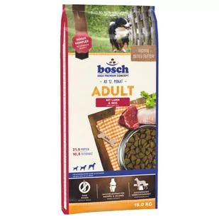 Bosch Petfood Adult Lamb&Rice 15 kg - Sucha karma dla psów - miniaturka - grafika 1