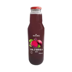 Bio Naturo Naturo Sok z buraka 100% 750 ml () 131993 - Soki i napoje niegazowane - miniaturka - grafika 1