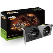 Karty graficzne - Inno3D GeForce RTX 4060 Ti Twin X2 8GB GDDR6 N406T2-08D6-171153N - miniaturka - grafika 1