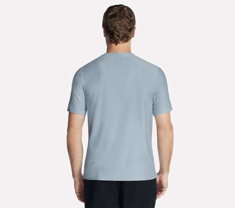 T-shirt męski okrągły dekolt Skechers rozmiar M