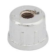 Inne mocowania - Wkładka z gwintem M-10 metalowa Ø25 chrom - miniaturka - grafika 1