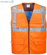 Odzież robocza - PORTWEST CV02 KAMIZELKA CHŁODZĄCA OSTRZEGAWCZA; POMARAŃCZOWY (L/XL) - miniaturka - grafika 1