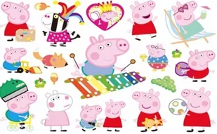Tatuaże dla Dzieci Peppa (1 szt) - Zabawki kreatywne - miniaturka - grafika 1