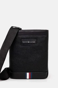 Tommy Hilfiger saszetka kolor czarny AM0AM12708 - Torby męskie - miniaturka - grafika 1