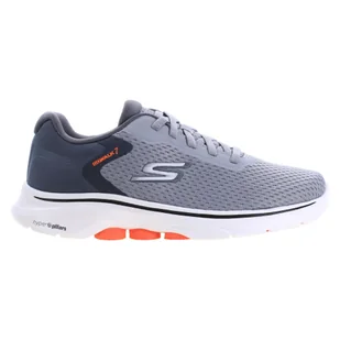 Buty na co dzień męskie SKECHERS GO WALK 7 CONSISTENT siateczka - Buty trekkingowe męskie - miniaturka - grafika 1