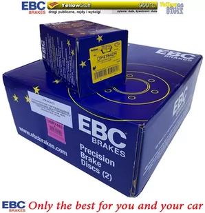 Tylne klocki YellowStuff + NACINANE tarcze hamulcowe 305mm EBC seria USR Lancia Voyager - Tarcze hamulcowe - miniaturka - grafika 4