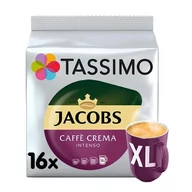 Kawa w kapsułkach i saszetkach - Kapsułki Tassimo Jacobs Caffe Crema Intenso XL 16 szt. - miniaturka - grafika 1