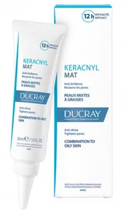 Krem do twarzy Ducray Keracnyl Mattifying Cream 30 ml (3282770206821) - Kremy do twarzy - miniaturka - grafika 1