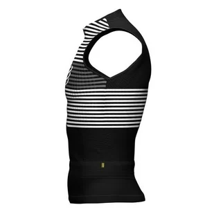 COMPRESSPORT Triathlonowa koszulka kompresyjna TRI POSTURAL TANK TOP 2020 czarna - Koszulki sportowe męskie - miniaturka - grafika 9