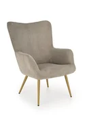 Fotele - Fotel wypoczynkowy Adagio popielaty - miniaturka - grafika 1