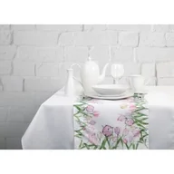 Obrusy i serwetki - Bieżnik Easter Joy 40 x 140 cm różowy - miniaturka - grafika 1