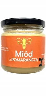 POLSKI miód z POMARAŃCZĄ - 250 g - Miód - miniaturka - grafika 1