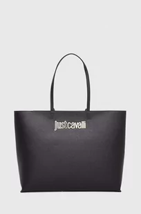 Just Cavalli torebka kolor czarny - Torebki damskie - miniaturka - grafika 1