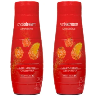 2x Syrop do SodaStream Cola + Orange 440ml - Syropy i koncentraty owocowe - miniaturka - grafika 1
