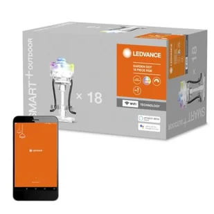 LEDVANCE LEDVANCE SMART+ GARDEN SPOT MINI RGBW WIFI 18pcs 4058075478558 - Systemy inteligentnych domów - miniaturka - grafika 1