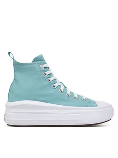 Converse Trampki Chuck Taylor All Star Move Platform A10703C Zielony - Trampki damskie - miniaturka - grafika 1