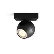 Systemy inteligentnych domów - Philips Philips Hue Buckramsingle spot black 1x5W 230V | 929003048701 - miniaturka - grafika 1