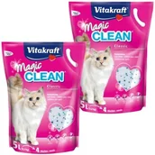 Żwirek dla kotów - Vitakraft Żwirek dla kotów Magic Clean 2x5 l - miniaturka - grafika 1