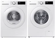 Zestawy AGD - Zestaw AGD Samsung Pralka WW 80CGC04DTE + Suszarka DV 80CGC0B0TE 8 kg - miniaturka - grafika 1