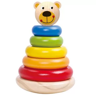 TOOKY TOY Tooky Toy MIŚ PIRAMIDKA TKF004 46077 - Zabawki interaktywne dla dzieci - miniaturka - grafika 3