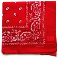 Apaszki i szaliki damskie - Chustka bawełniana chusta bandamka dzieci dorośli czerwony - miniaturka - grafika 1